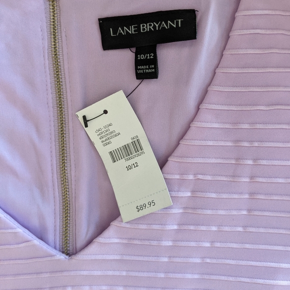 NWT Lane Bryant Fit & Flare Dress Size 10/… - Picture 6 of 6